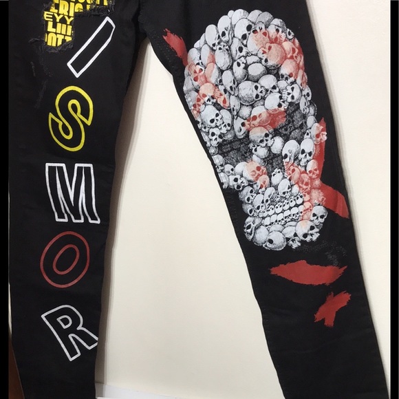 X WAY Men’s Pirate Jeans ..Size:34 - Picture 10 of 11